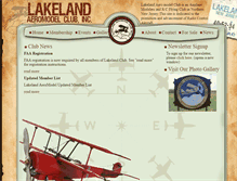 Tablet Screenshot of lakelandaero.com